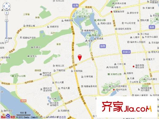 陸莊花園交通圖