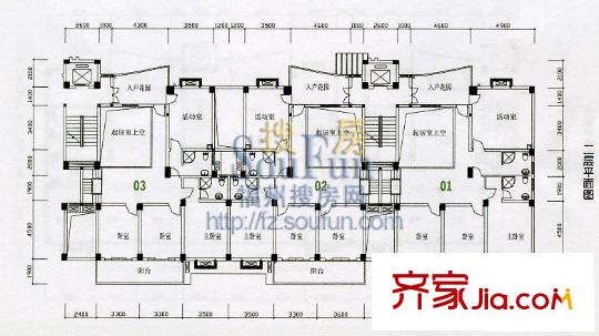 家天下億力秀山戶(hù)型圖天下億力秀山 戶(hù)型圖 4室1廳2衛(wèi)1廚