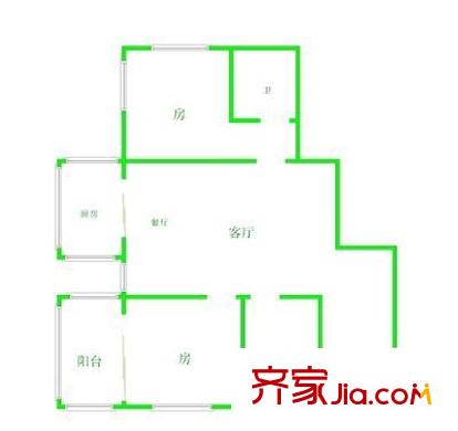 湖濱永同昌 3室 戶型圖
