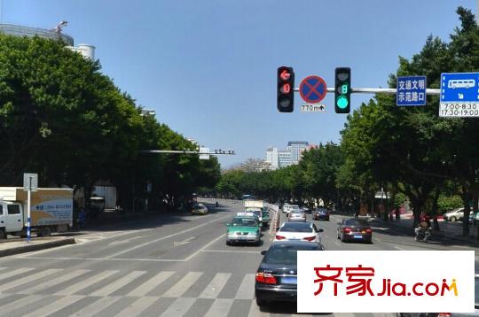 華盛大廈配套圖周邊配套 街道