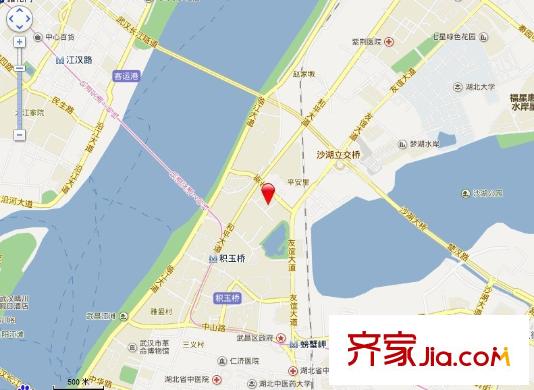 幸福里小區(qū)交通圖 