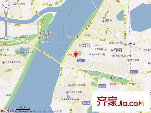 楚才小區(qū)交通圖 