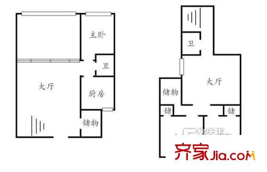 蒼霞新城嘉惠苑戶型圖嘉慧苑 4室戶型圖 4室2廳3衛(wèi)1廚