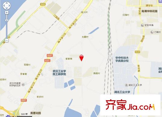 波光霞影交通圖