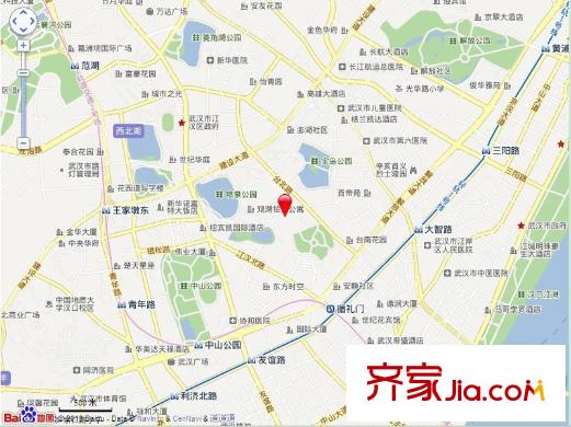 中僑觀邸交通圖