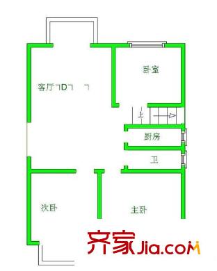 望龍芳庭 5室 戶型圖