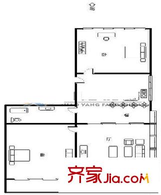 烏山園景 3室戶型圖
