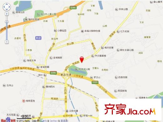 建發(fā)領(lǐng)第二區(qū)交通圖