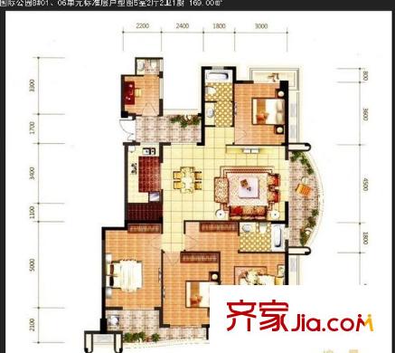 建發(fā)領(lǐng)第二區(qū) 戶型圖