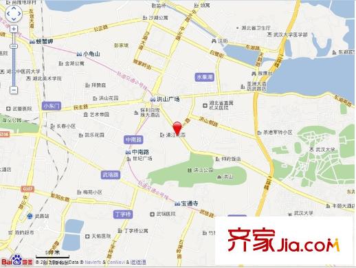 八一路鐵路小區(qū)交通圖