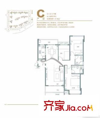 皇庭美域戶型圖戶型圖1 