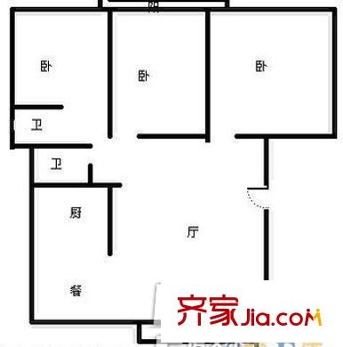 北尚新宿c區(qū)戶型圖戶型圖5 