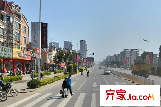 英泰第一城A區(qū)配套圖周邊配套 街道