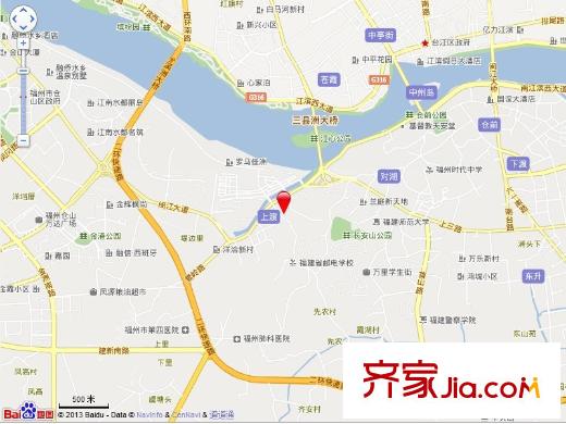 南臺(tái)新苑水仙園交通圖