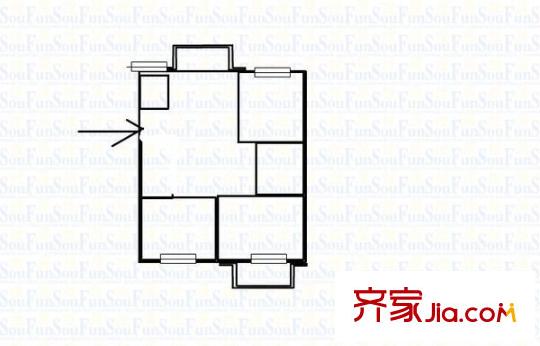 九龍城 3室 戶型圖
