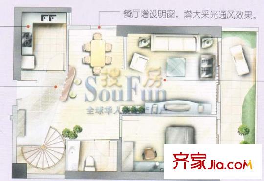 君臨閩江 戶型圖