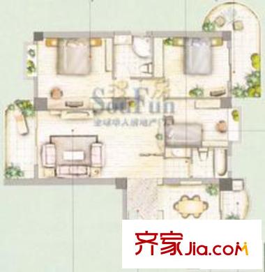 君臨閩江 戶型圖