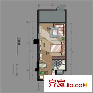 觀風(fēng)亭新苑 11室 戶型圖