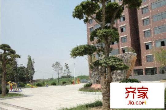德福中央城外景圖