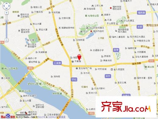 中茵名仕花城交通圖