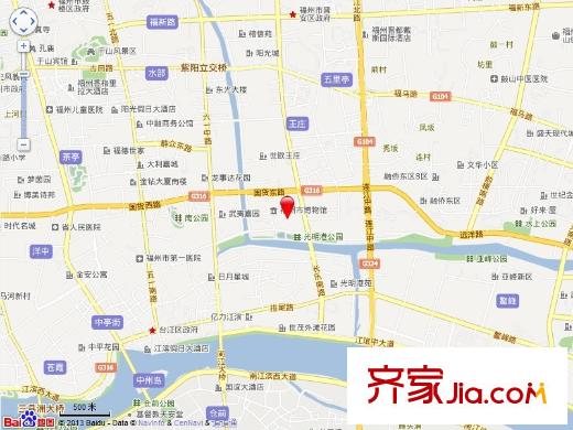 市直象園公寓交通圖