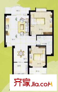 郁馨花園(一期) 戶型圖