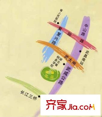 郁馨花園二期交通圖