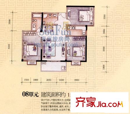 海鉆鳳凰城 戶(hù)型圖