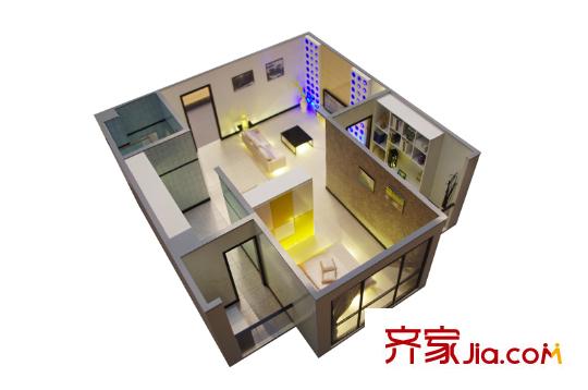臺(tái)北沁園戶型圖2戶型圖 1室1廳1衛(wèi)1廚