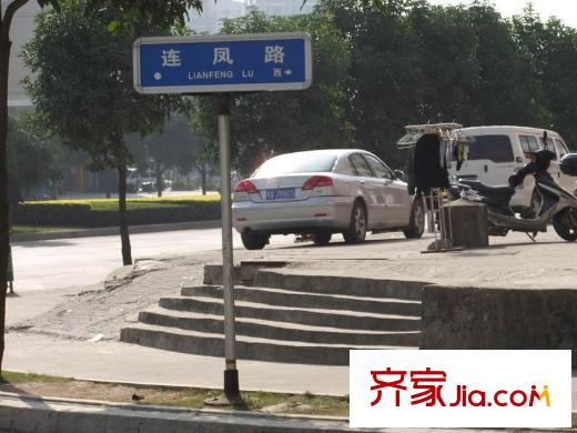 筑家尚水東郡交通圖交通路牌