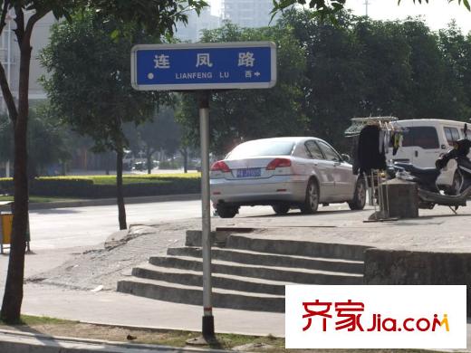 筑家尚水東郡交通圖交通路牌