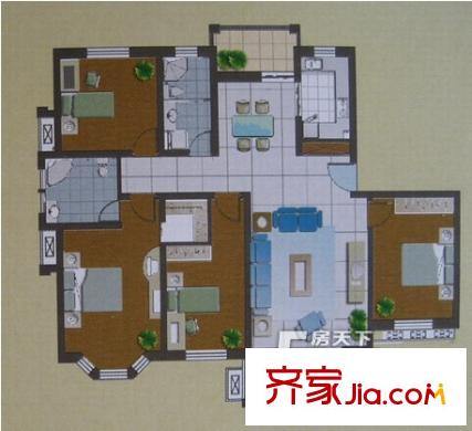 匯龍花園 戶型圖