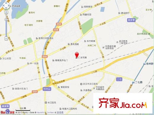匯龍花園交通圖