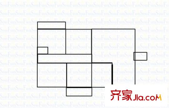 傲梅苑 4室 戶型圖