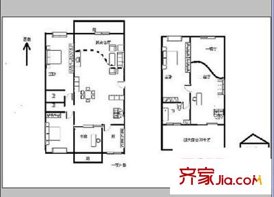 傲梅苑 5室 戶型圖