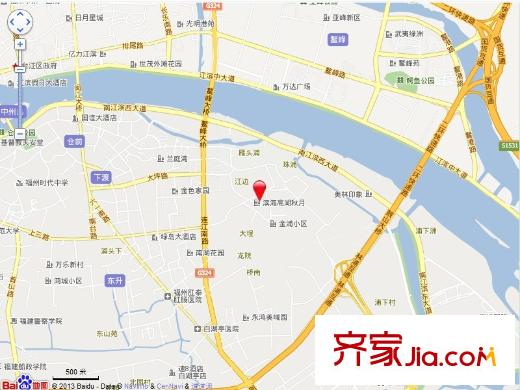 濱海高湖秋月交通圖