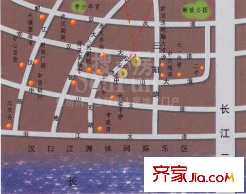 中福時(shí)代交通圖