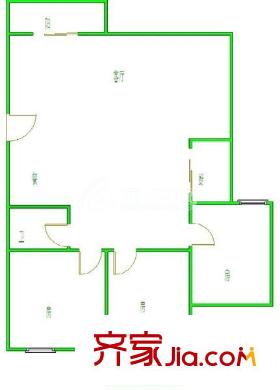 御景臺花園 3室 戶型圖