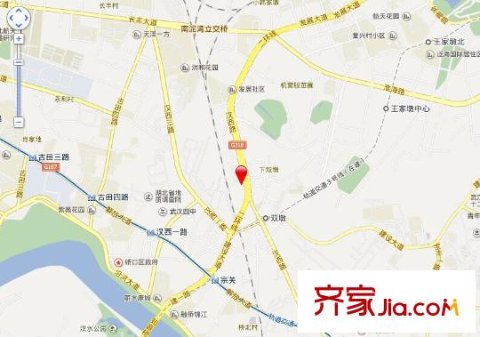 榮冠花園交通圖