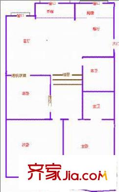  陽光水岸 3室戶型圖