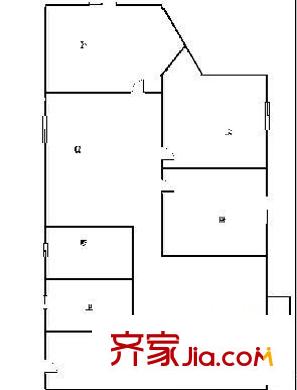 益力公寓 3室 戶型圖