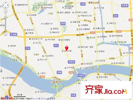 嘉興小區(qū)交通圖