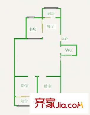 華湖花園戶型圖