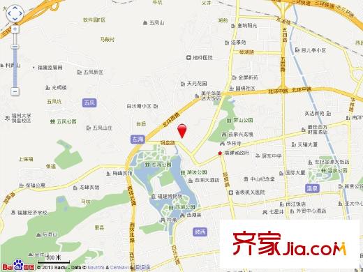 華大新村交通圖