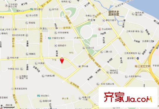 世歐彼岸城C區(qū)交通圖
