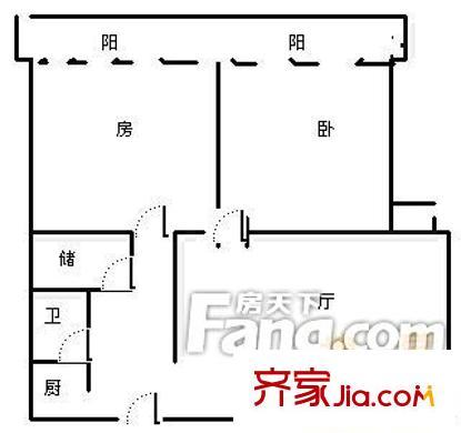 融僑錦江A區(qū) 戶(hù)型圖