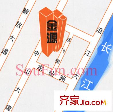 金源世界中心交通圖