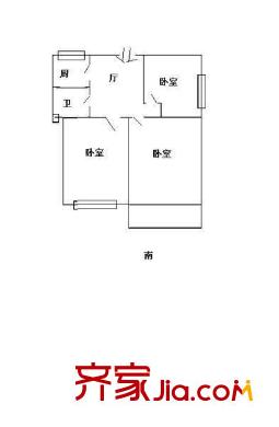 金浦小區(qū) 3室 戶型圖