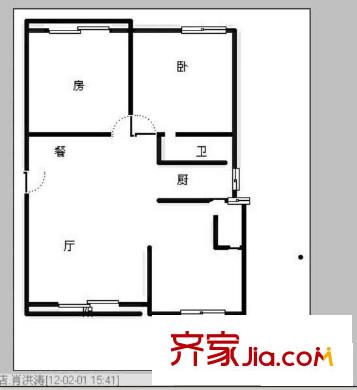 正祥濱江假日1期 3室 戶型圖