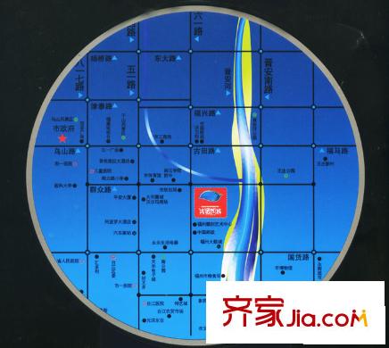 優(yōu)派凱城交通圖